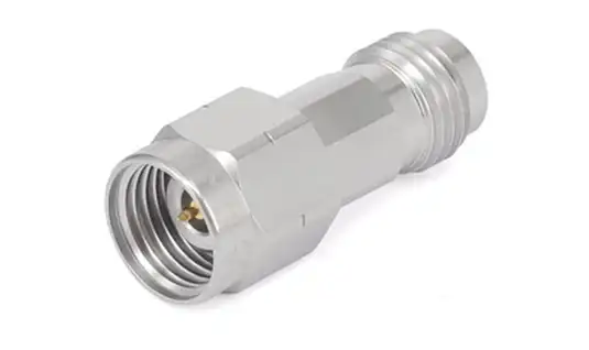 DC Block on Inner Conductor 2.4mm Male to 2.4mm  10 MHz to 50 GHz